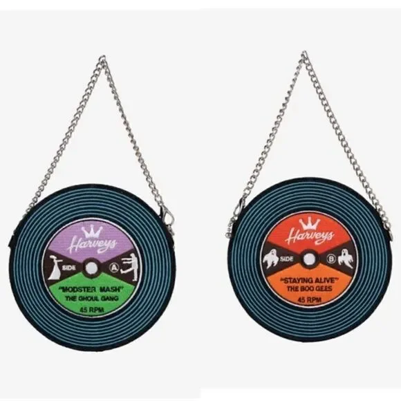 Harveys Seatbelt Modster Mash Coin Purse with Dustbag Halloween CD Disc Spooky - Picture 3 of 7